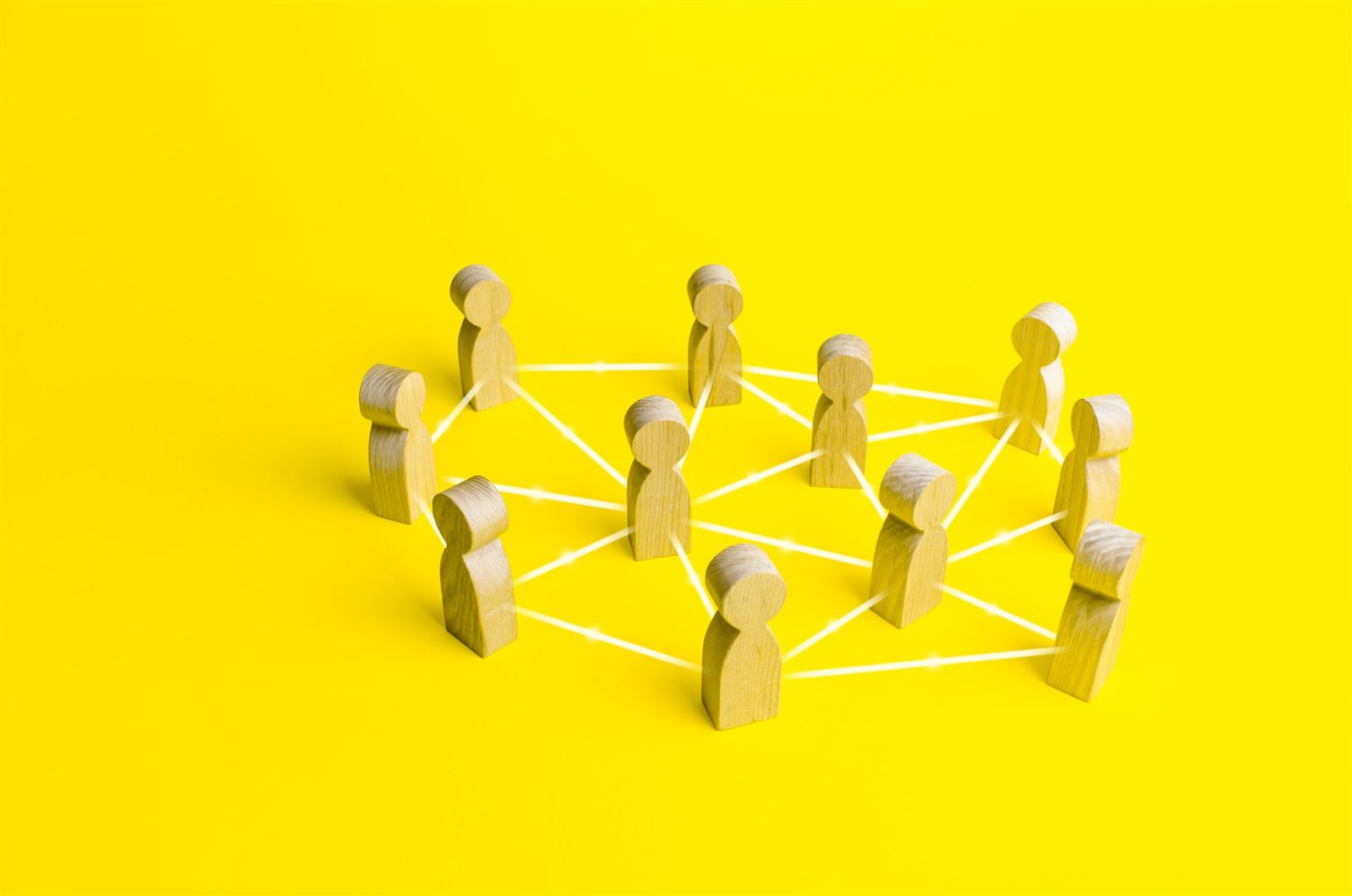 Netzwerk und Verbindungen in der Mediation